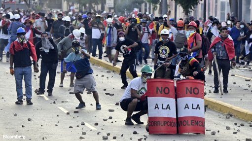 Peru’s violent protests imperil 30% of its copper output