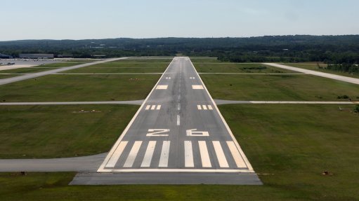 Image of runway approach
