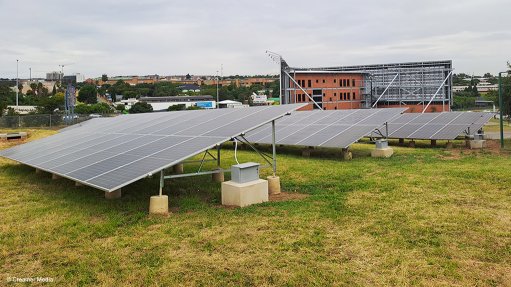 The solar plant that will power the billboard
