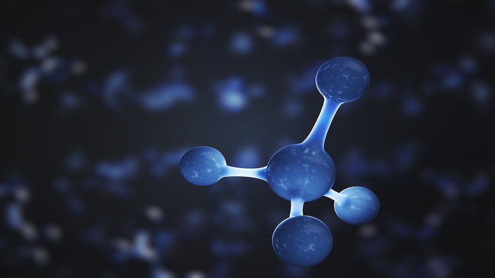 Image of methane/ammonia molecules