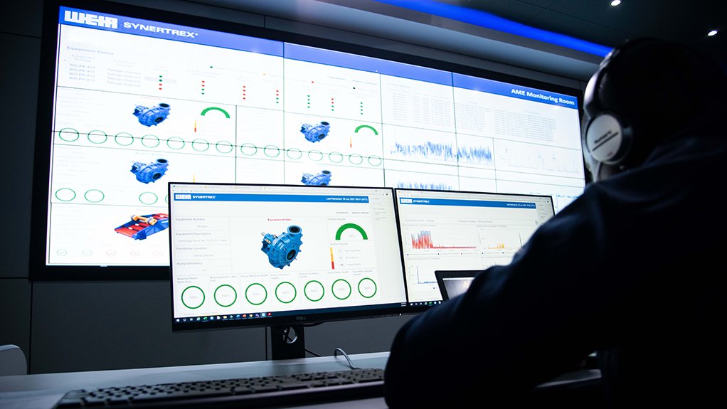Synertrex intelligent platform conveys real time data of the customer’s equipment performance and health