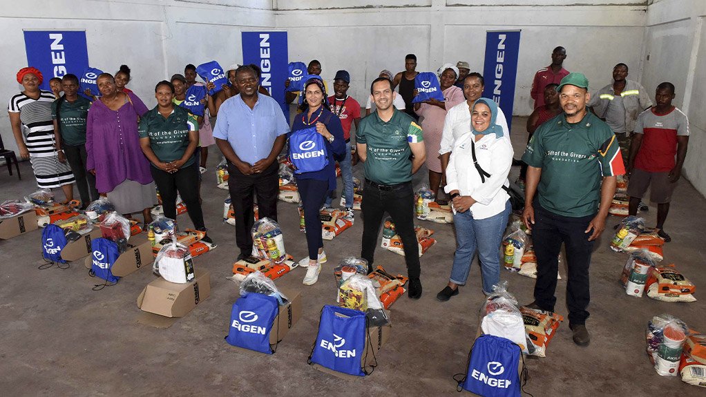 Engen extends a helping hand to Atlantis fire victims who lost everything