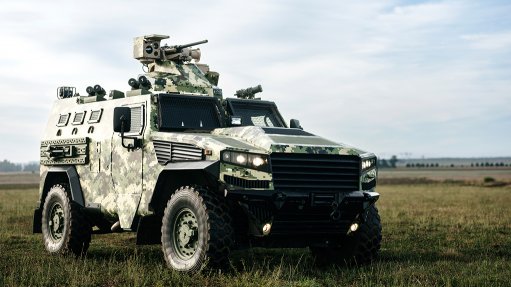 An image of OTT’s Group LM13 armoured vehicle