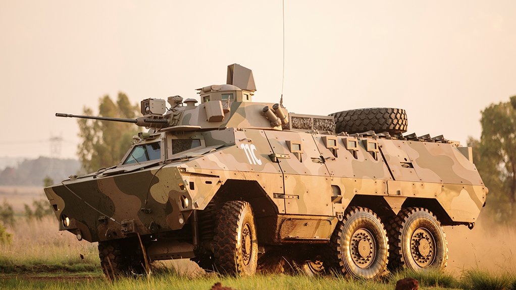 An image of the OTT’s Group upgraded version of the Ratel vehicle 