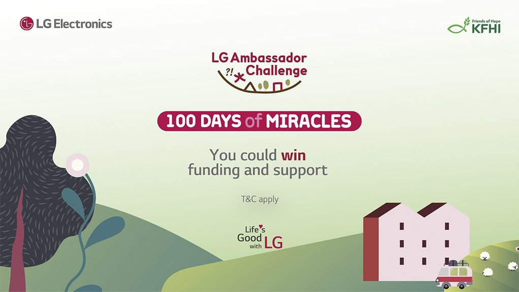 Last chance for Gauteng residents to enter the LG Ambassador Challenge and win up to R150 000 worth of funding for community projects