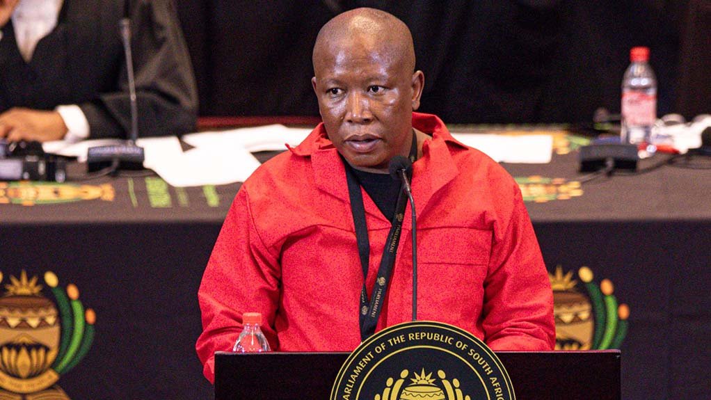 EFF leader Julius Malema