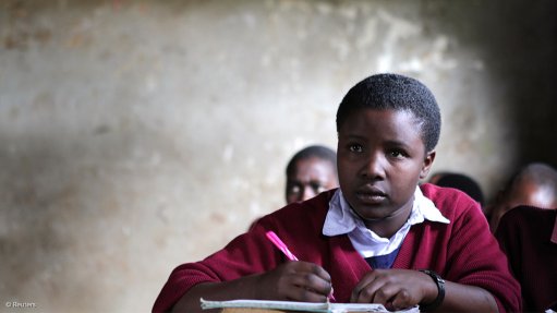 Children in a classroom