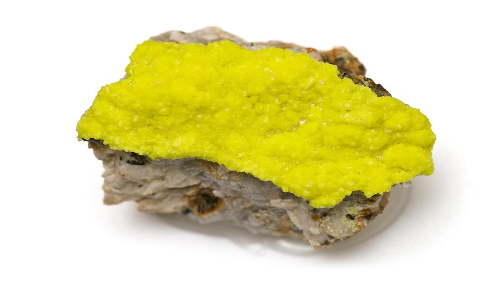 Image of uranium – yellow rock