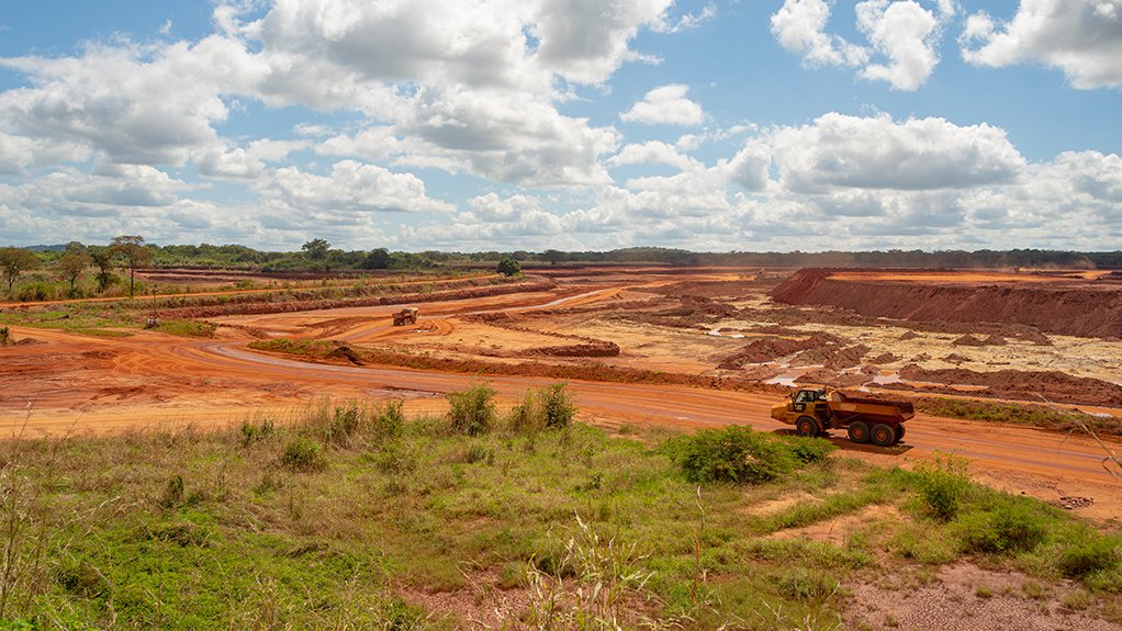 an image of the Montepuez ruby mine in Cabo Delgado, Mozambique.
