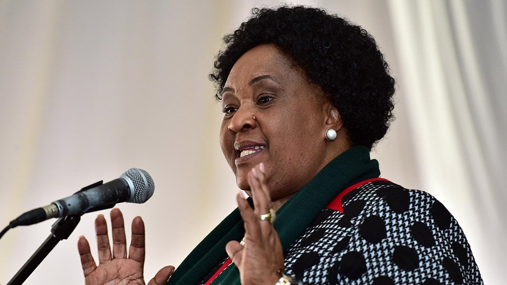 Free State Premier Sisi Ntombela 