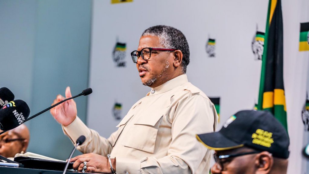 ANC secretary-general Fikile Mbalula