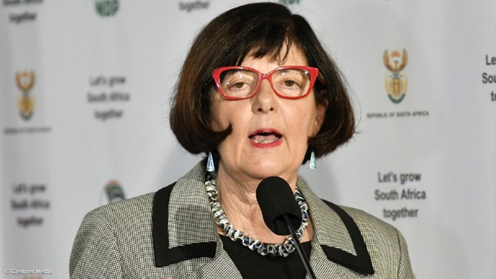 Image of Minister of Forestry, Fisheries and the Environment, Barbara Creecy 