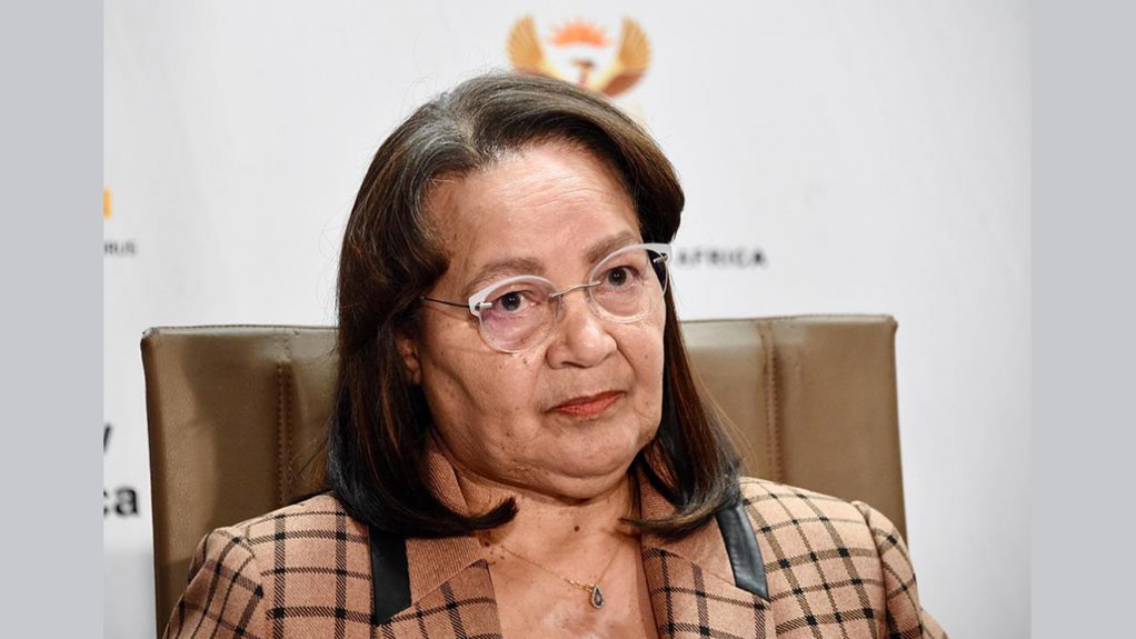 Public Works and Infrastructure Minister Patricia de Lille