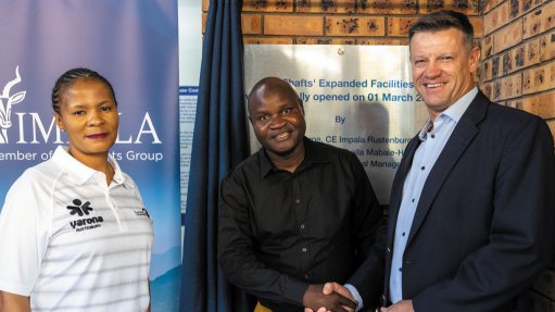 Local businesses help complete R40m expansion at Impala Rustenburg's 16 Shaft operation