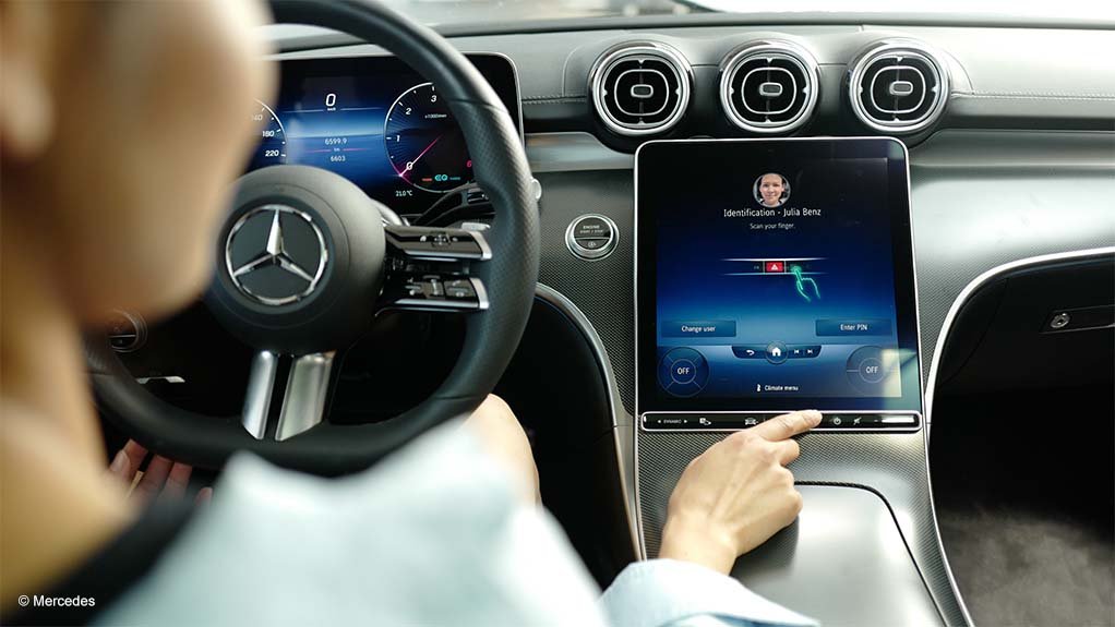 Fingerprint sensor, Mercedes-Benz Pay+ turn the car into a payment device
