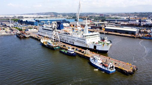 Africa Mercy hospital ship to dock at Dormac Durban for repairs, maintenance