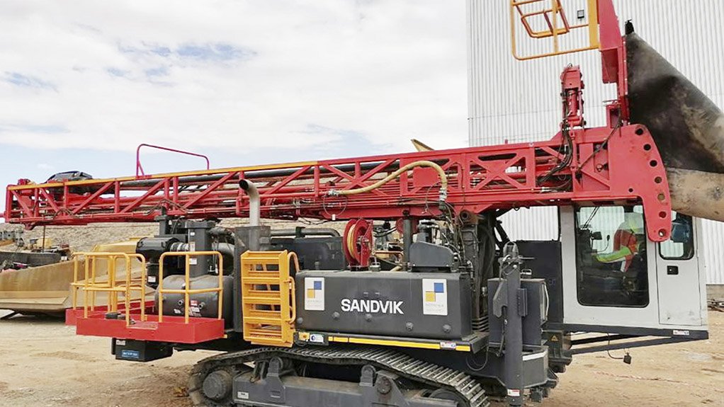 New Sandvik drill rig stands on shoulders of giant