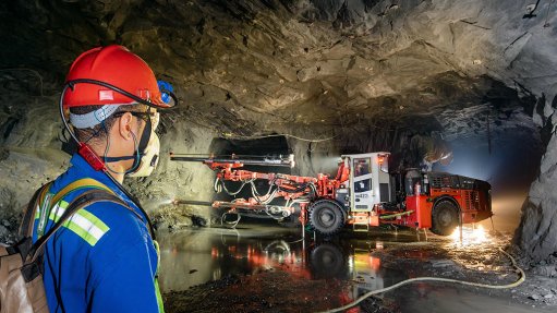 Image of an underground mine to show Booyco Electronics’ proximity detection systems being used in a mine