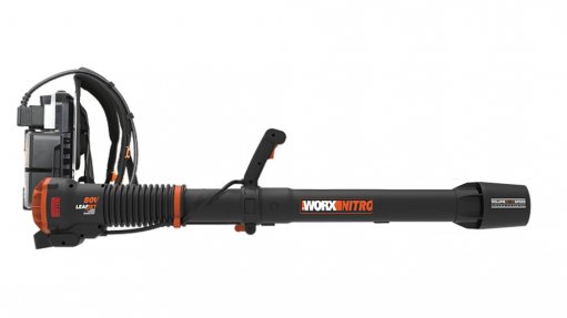 Image of a cordless leaf blower 