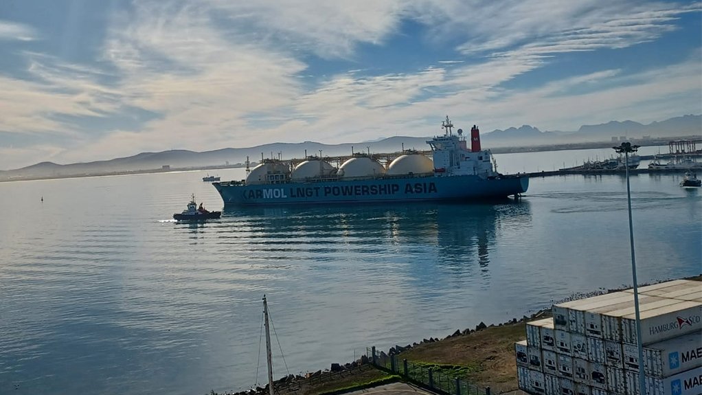 Karpowership liquid natural gas storage ship 