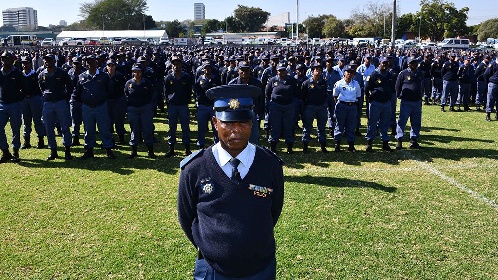 South African police 