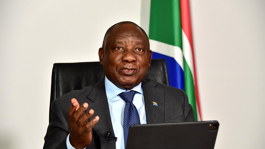 President of the Republic of South Africa Cyril Ramaphosa.