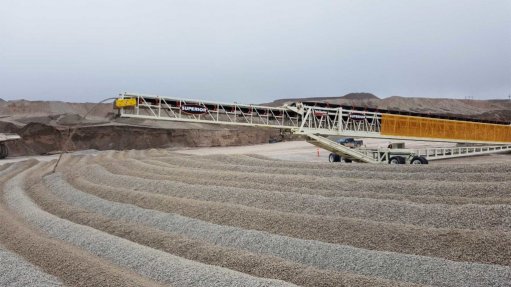 Image of the lithium quarry at the Ewoyaa project
