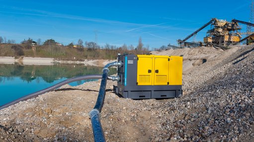 Atlas Copco diesel-driven, skid mounted dewatering pump sets are available from IPR for sale or rent
