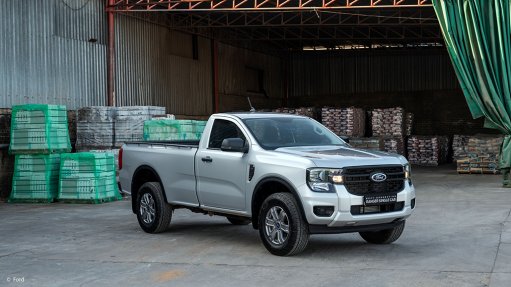 Image of the new Ford single-cab bakkie