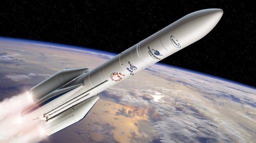 Artist’s impression of ESA’s next heavy launch rocket, the Ariane 6, which is due to fly later this year but is not human-rated