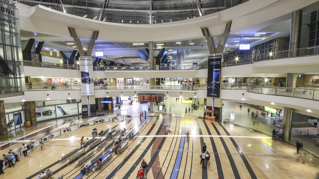 The OR Tambo International Airport's passenger terminals have sufficient capacity