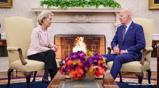 Ursula von der Leyen and Joe Biden meet in Washington in March