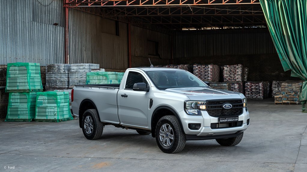 Image of a Ford Ranger bakkie