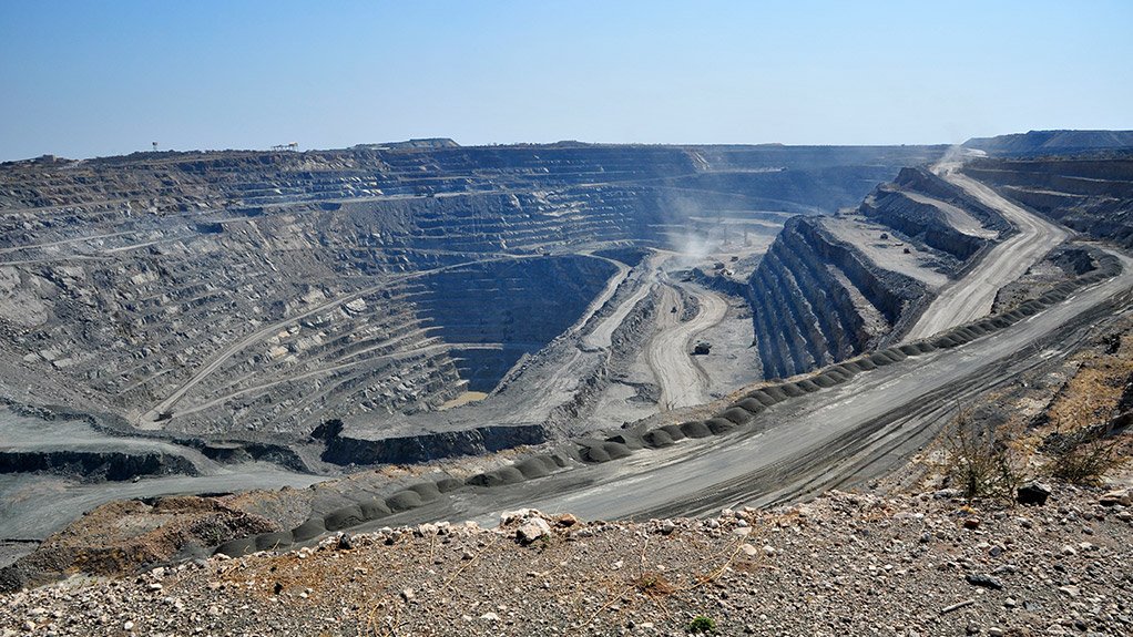 Image of the Venetia mine openpit