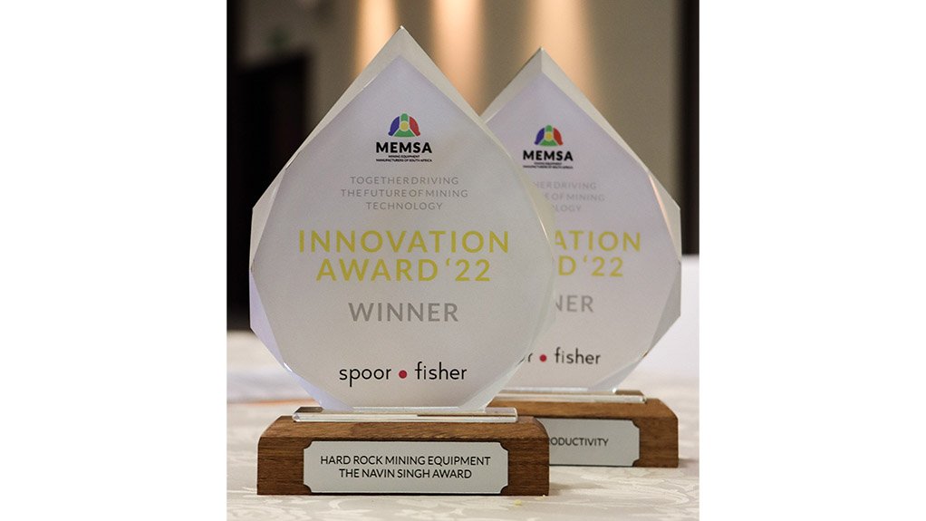 An image of the MEMSA Innovation trophies for 2022