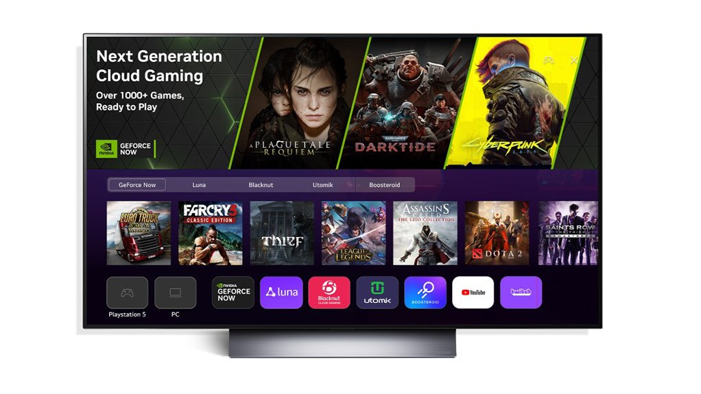 LG TV offers gamers more choice with expanded selection of gaming services 