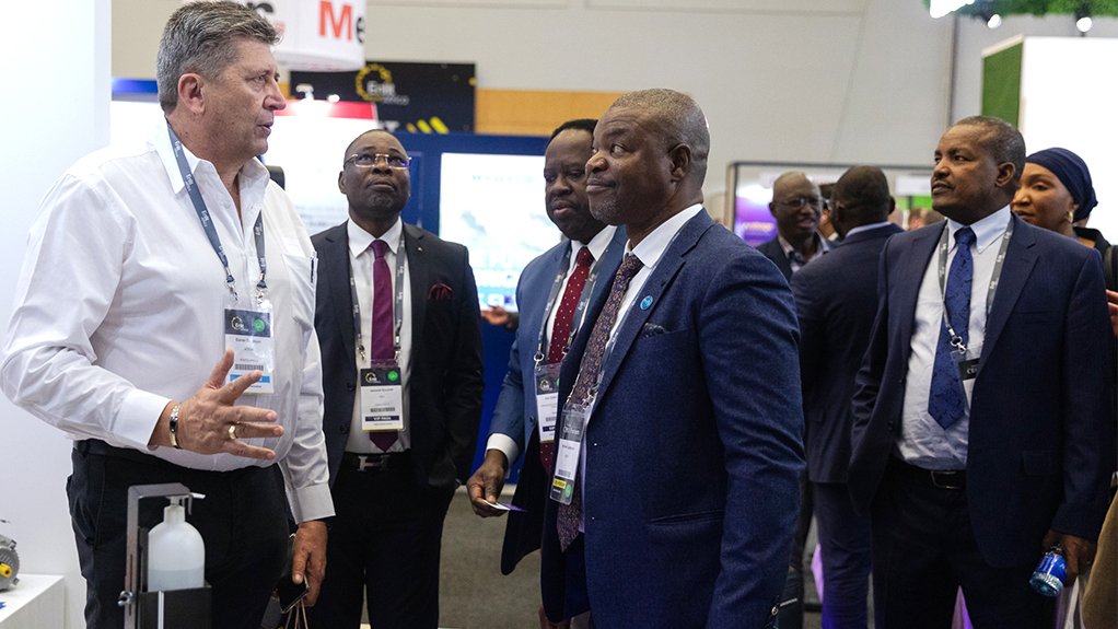A group of men who attended the Utility CEO Forum at the previous Enlit Africa Exhibition