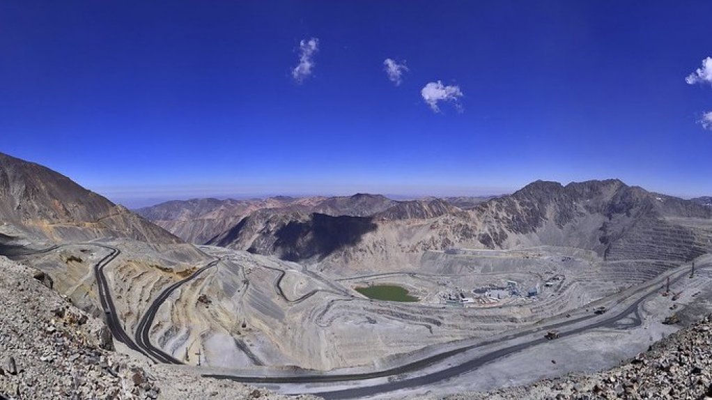 Anglo owns the Los Bronces copper mine, in Chile