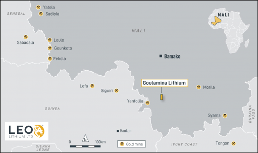 Goulamina lithium project, Mali – update