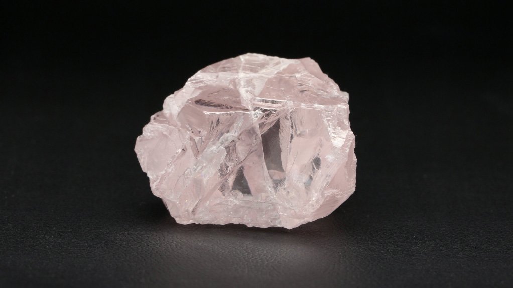 SMD pink fancy 108.39 ct diamond