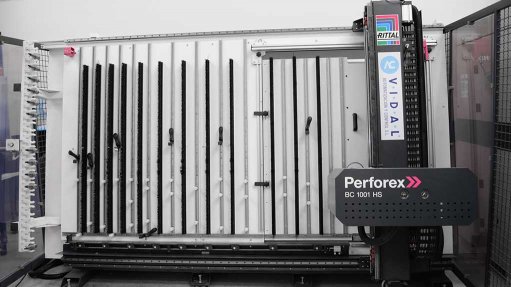 Image of the BC 1007 HS Perforex machine acquired by Rittal