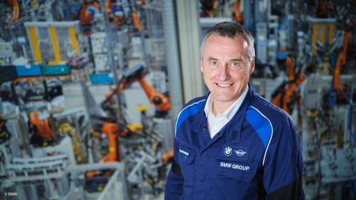 Image of BMW SA plant director Dr Niklas Fichtmüller