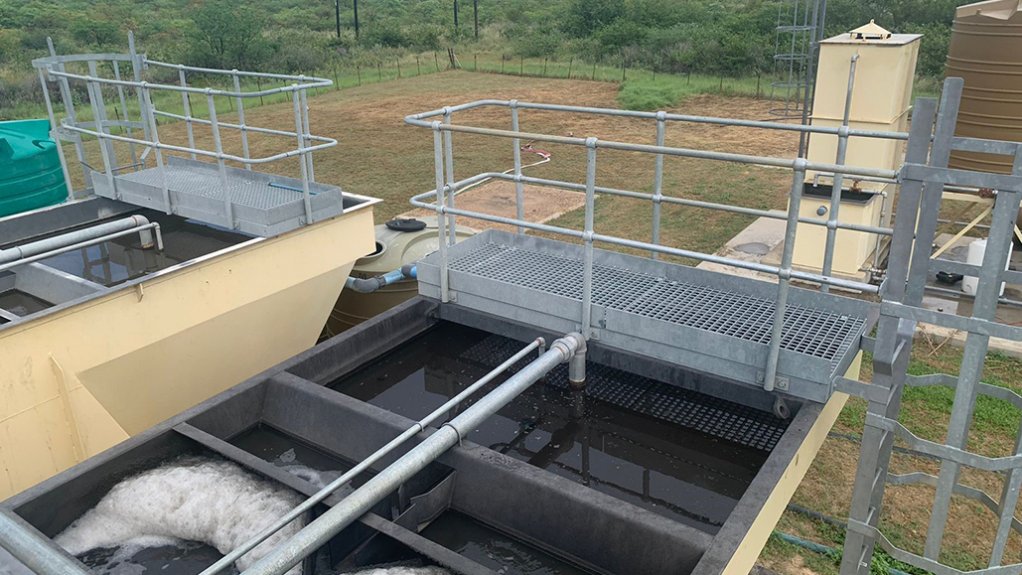 Image of sewage treatment plant