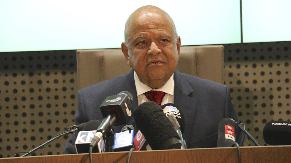 Image of Public Enterprises Minister Pravin Gordhan