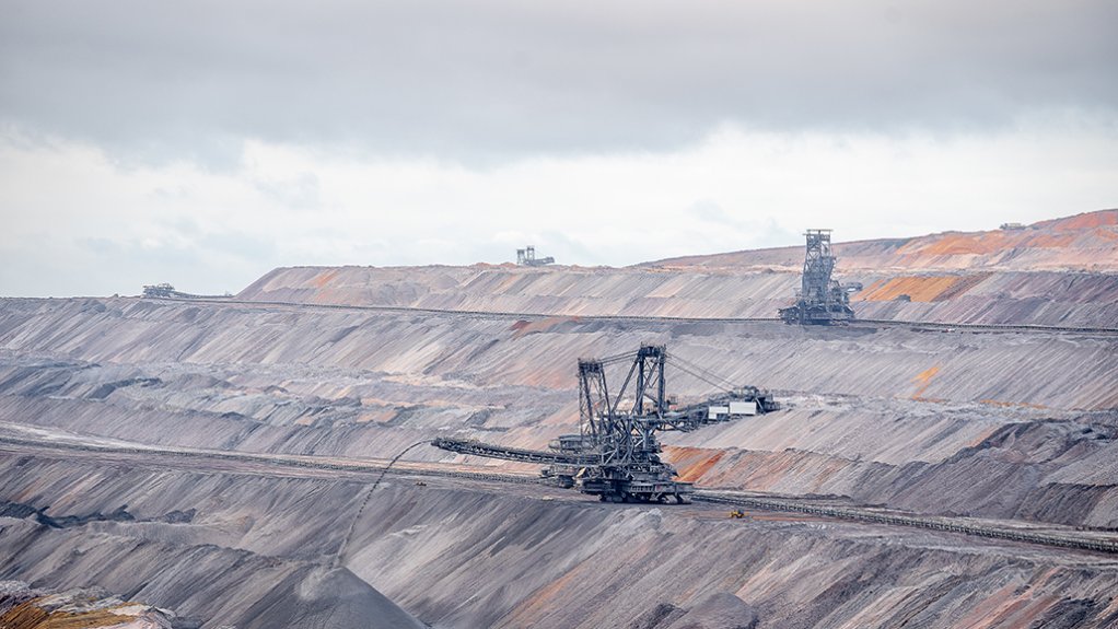 An image of excavation mines at an openpit mine