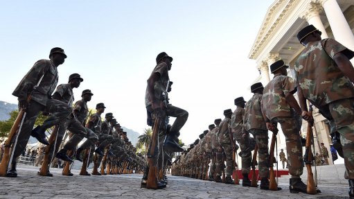 Image of SANDF members 