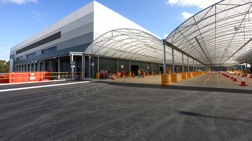 Amazon warehouse in Peterborough