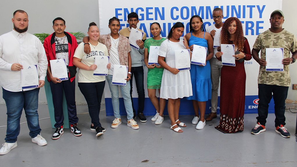 Image of 12 Engen Computer School graduates have secured learnerships