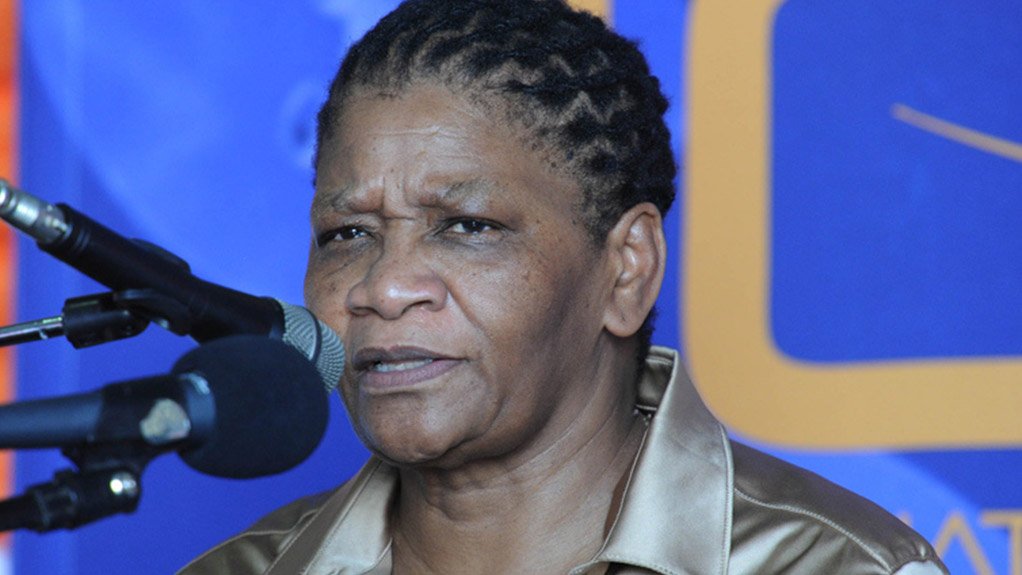 Image of Defense Minister Thandi Modise