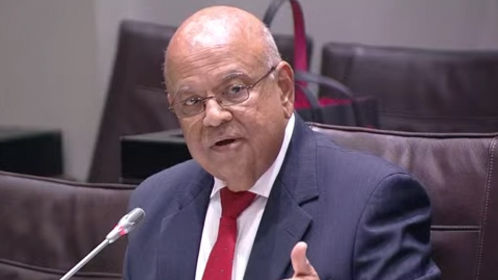 Public Enterprises Minister Pravin Gordhan